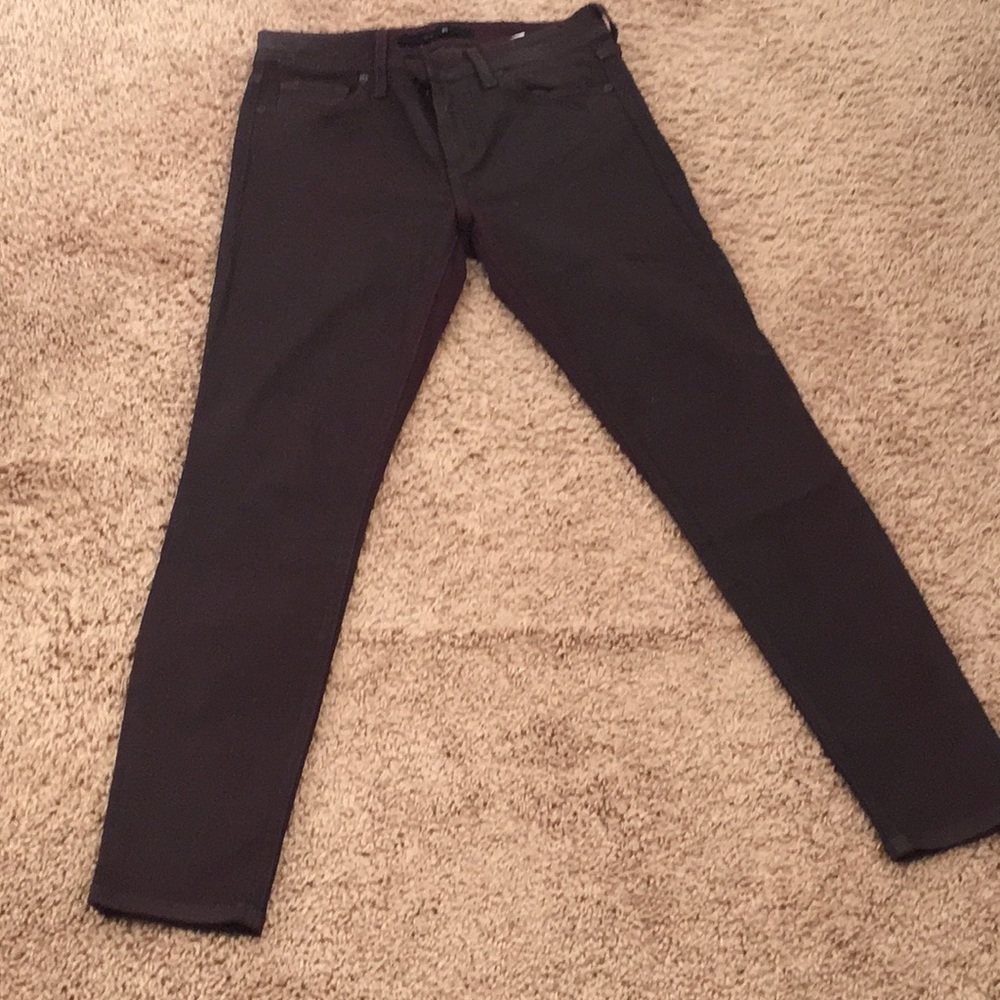 Dark purple-black jeans